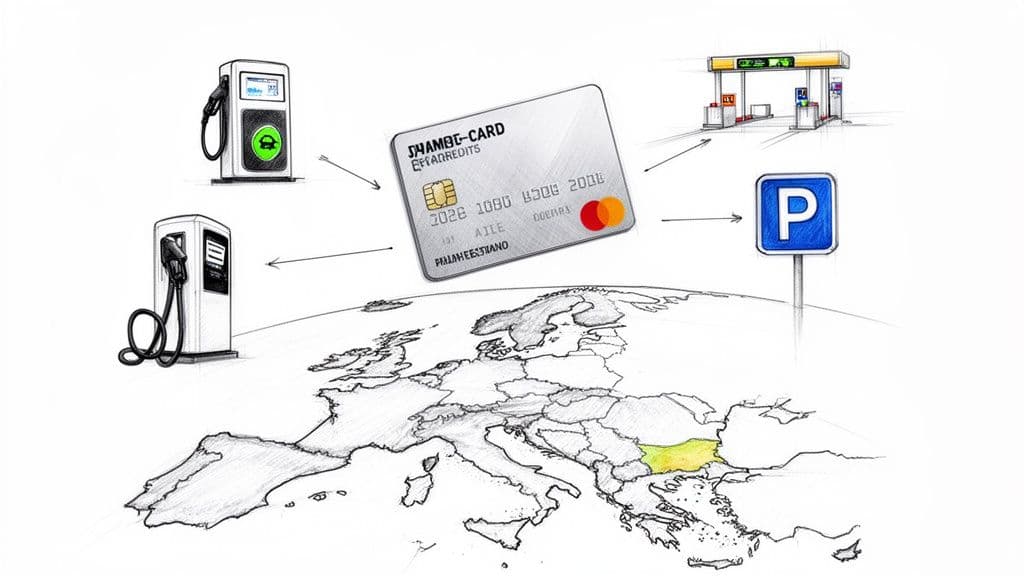 La meilleure alternative à la carte Shell en 2026 pour les flottes européennes