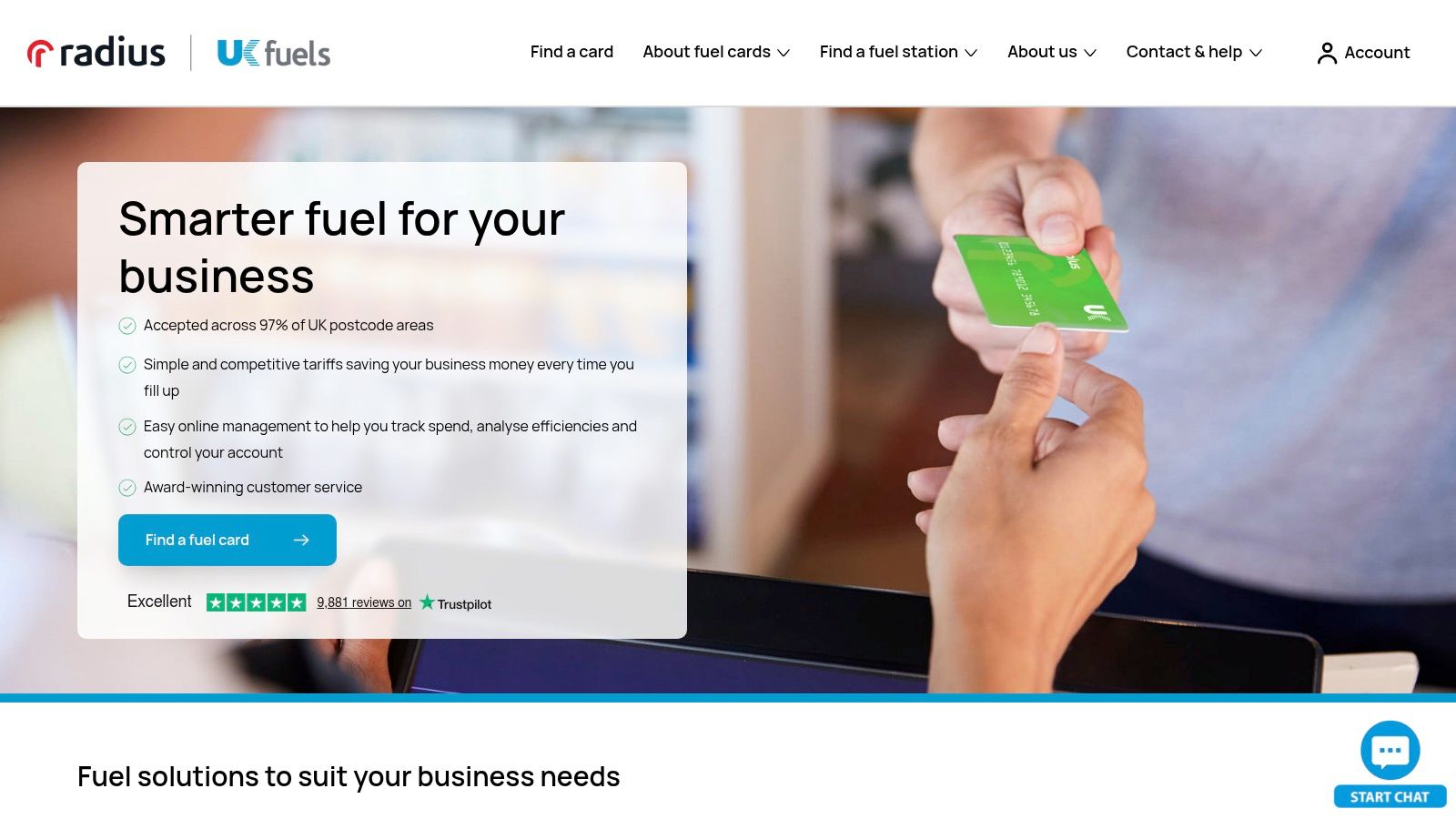 UK Fuels (Radius) – Fuelplus