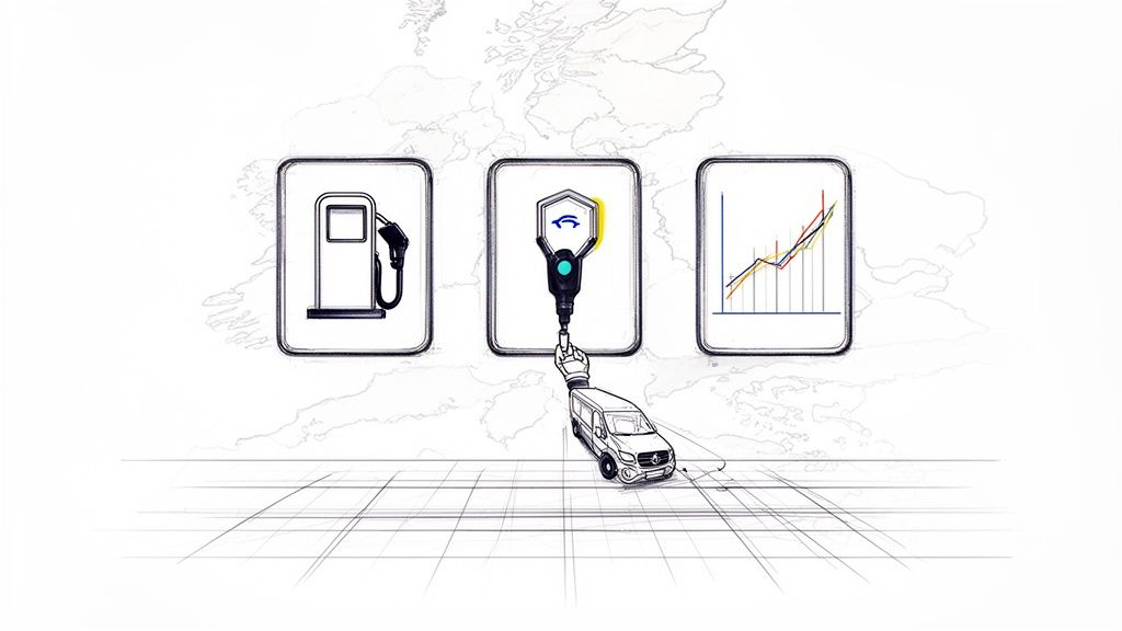 Migliori carte carburante UK per flotte europee moderne