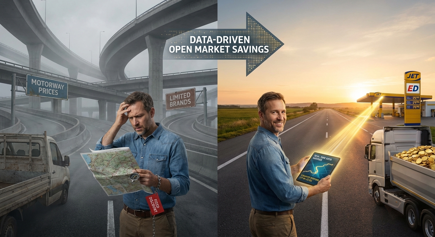 Analisi dati: come il libero mercato e i dati riducono i costi carburante