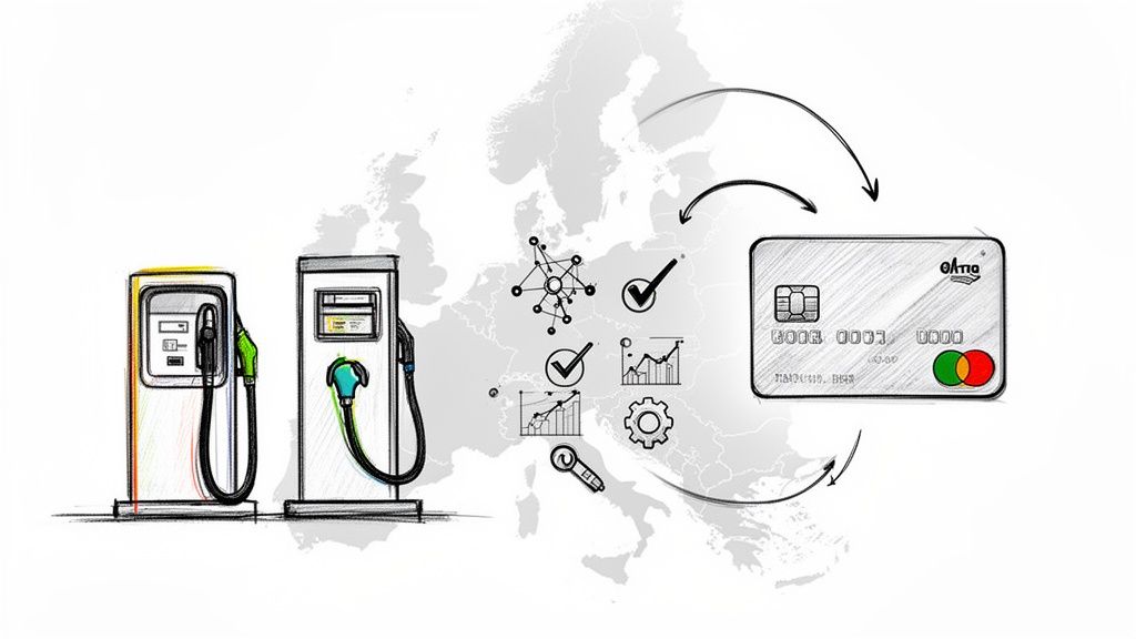 La migliore alternativa alla Shell Fuel Card per flotte europee nel 2026